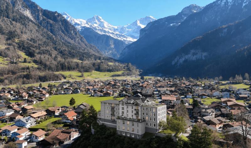 Nouvelle construction d'un appartement 4,5 pièces n° 14 dans un immeuble d'habitation Schönbühl 360° à Wilderswil (9)