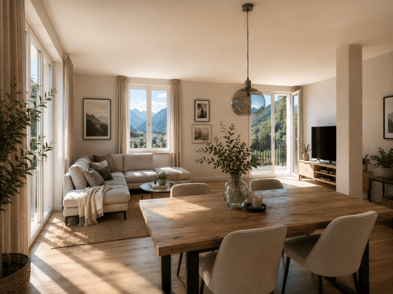 Nouvelle construction d'un appartement 4,5 pièces n° 14 dans un immeuble d'habitation Schönbühl 360° à Wilderswil (5)