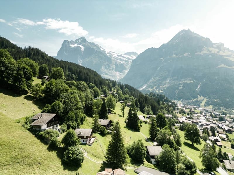 Ampio appartamento di 4,5 locali nel chalet Gemel con vista sulla montagna (20)
