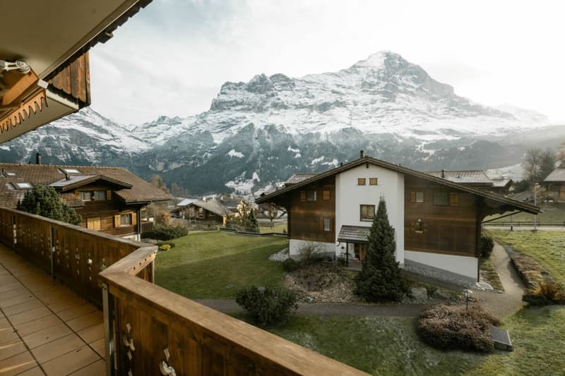 Ampio appartamento di 4,5 locali nel chalet Gemel con vista sulla montagna (19)