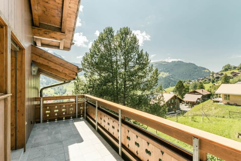 Die exklusive 5.5-Zimmerwohnung mit Galerie, Chalet Silberblume (32)
