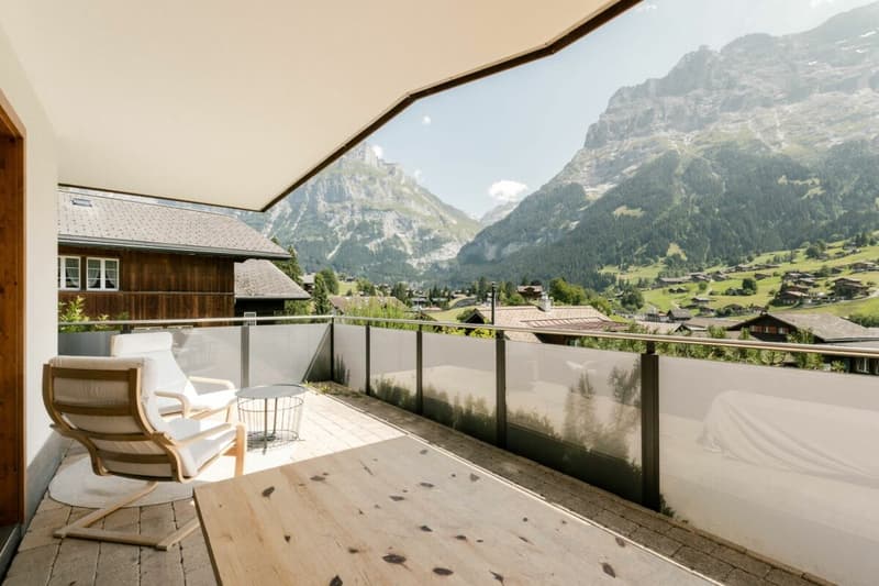 Terrassenwohnung mit Bergblick - 4.5-Zimmer-Erstwohnung im Chalet Aquila (17)