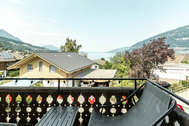 3.5-Zimmerwohnung in Leissigen mit Sicht auf Thunersee (5)