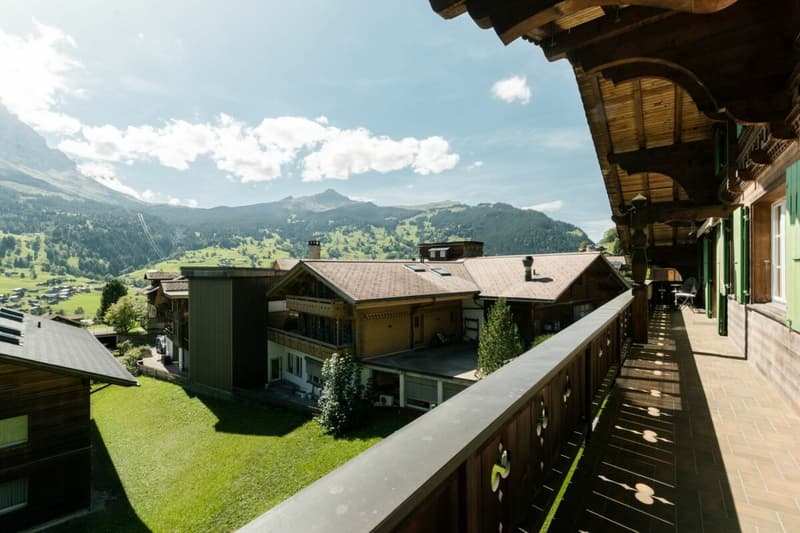 5.5-Zimmerwohnung im Chalet Uf dr Husmatten mit Bergsicht (21)