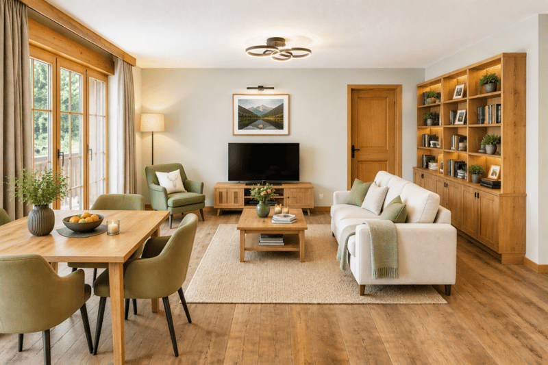 Wohnen mit Aussicht - Exklusive 4.5-Zimmerwohnung im Chalet Nagano (9)