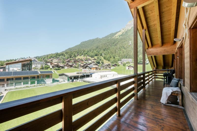 Ski-in/Ski-out Penthouse in Wengen (25)