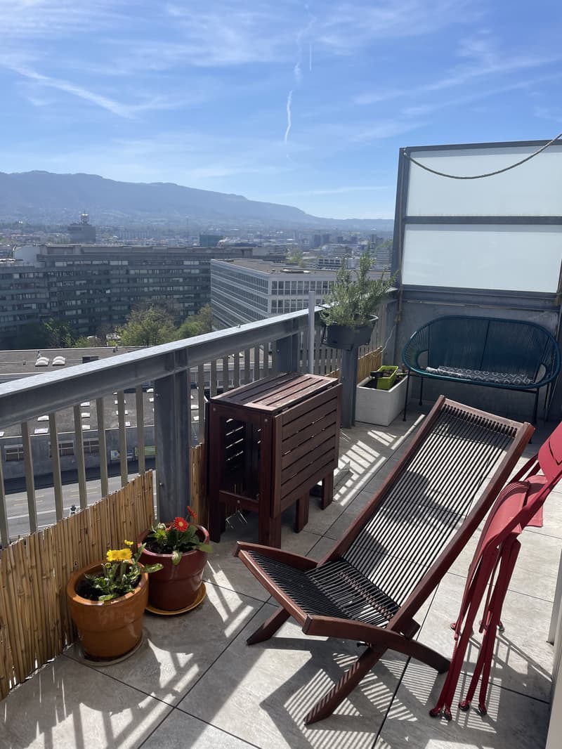 APPARTEMENT 4 PIÈCES À GENÈVE - SAINT-JEAN/CHARMILLES, MEUBLÉ, DURÉE D (8)