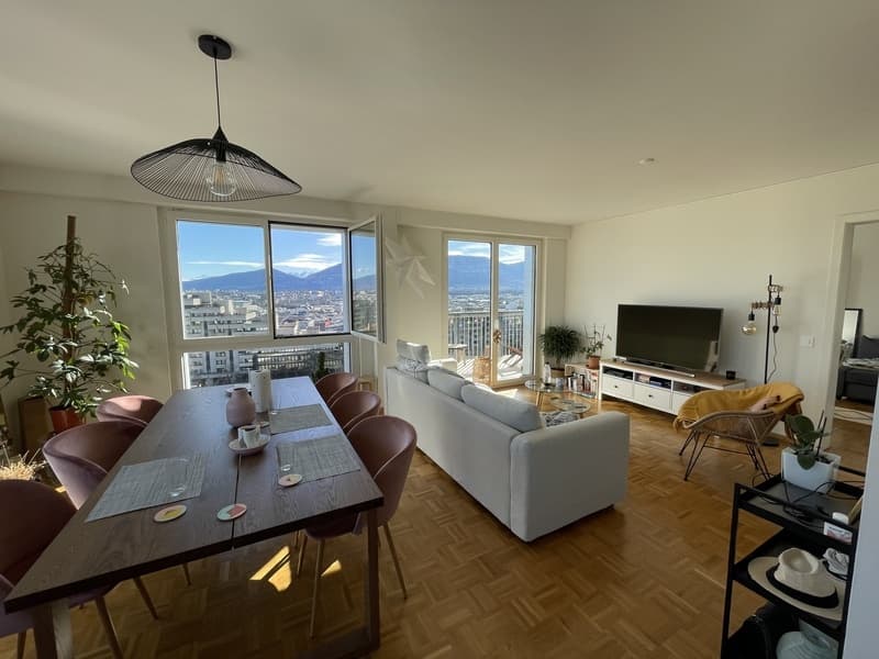 APPARTEMENT 4 PIÈCES À GENÈVE - SAINT-JEAN/CHARMILLES, MEUBLÉ, DURÉE D (1)