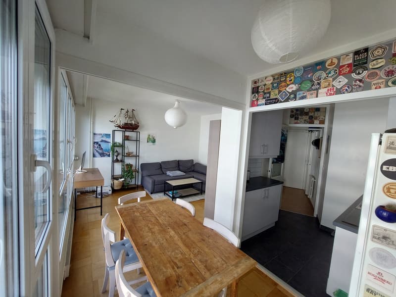 APPARTEMENT 3 PIÈCES À GENÈVE - SAINT-JEAN/CHARMILLES, MEUBLÉ, DURÉE D (1)