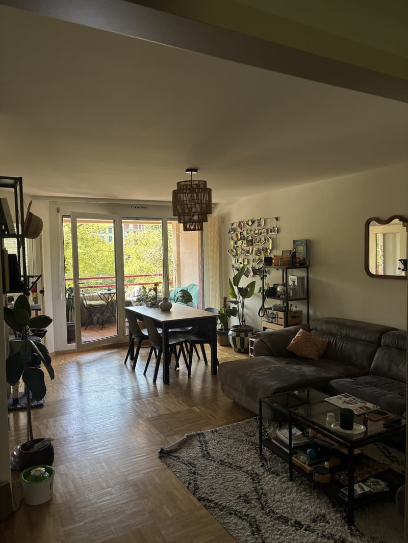 APPARTEMENT 4 PIÈCES À GENÈVE - PLAINPALAIS/ACACIAS, MEUBLÉ, DURÉE DÉT (1)