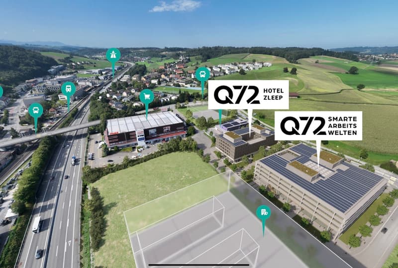 Q72 Niederwangen - Ambienti di lavoro intelligenti per uffici e attività commerciali (6)