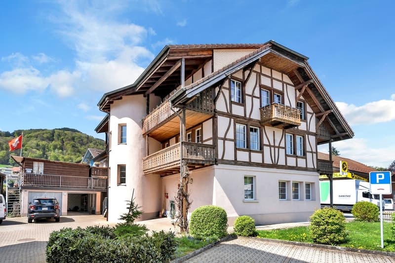 4-room attic apartment with gallery floor in central location in Toffen (11)