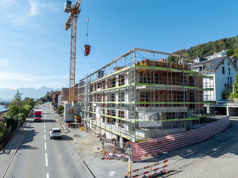 5.5- Zimmer Maisonette Wohnung mit Galerie und Dachterrasse (1)