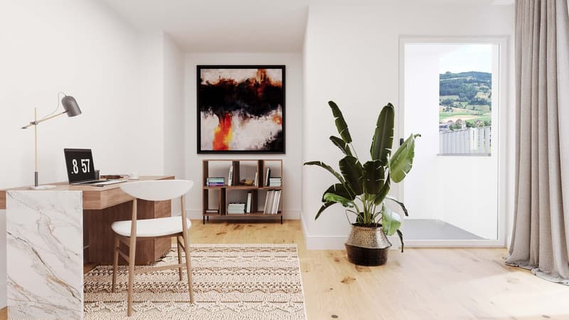 5.5-Room Owner-Occupied Apartment with Terrace & Loggia (5)