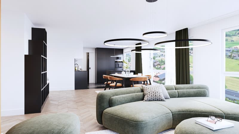 5.5-Room Owner-Occupied Apartment with Terrace and Loggia (4)
