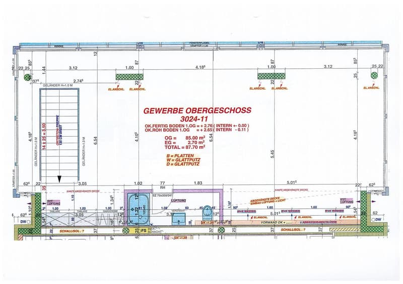 Grundrissplan