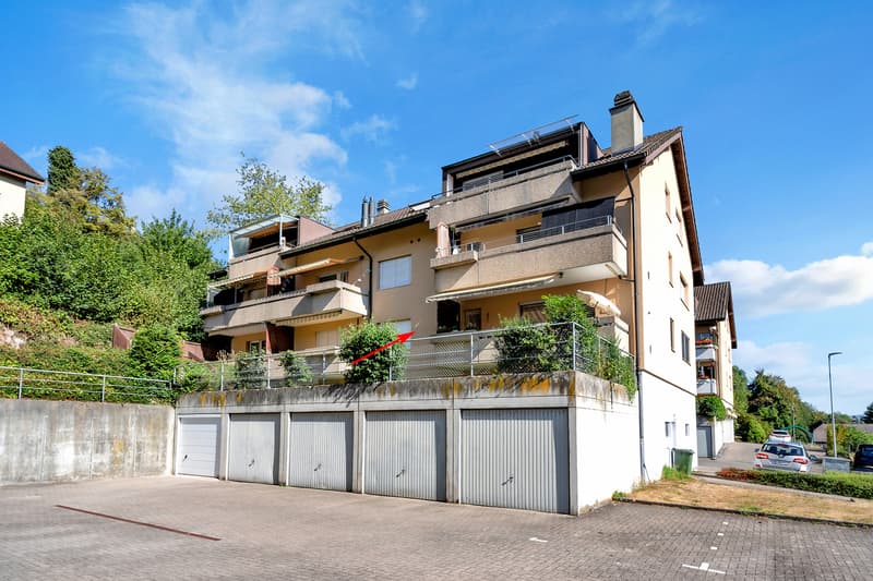 Aussenansicht Süd Fassade