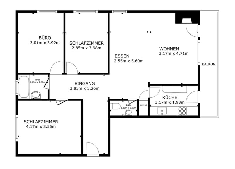 Grundrissplan