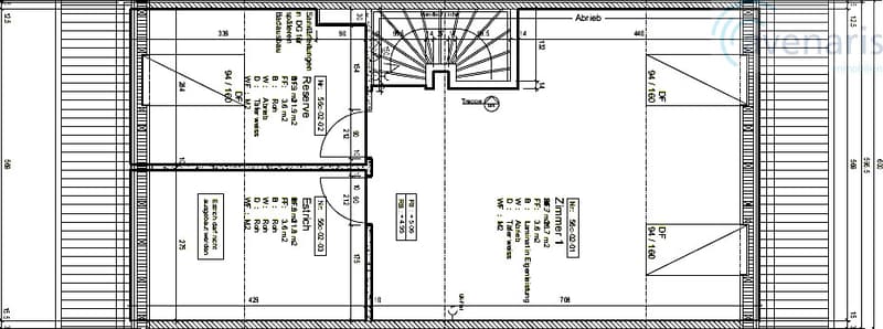 Grundriss Dachgeschoss