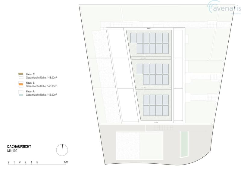 Dachaufsicht / Roof supervision