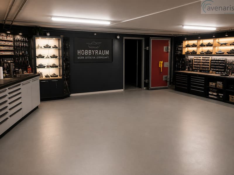 Lagerraum Raum 1 Visualisierung