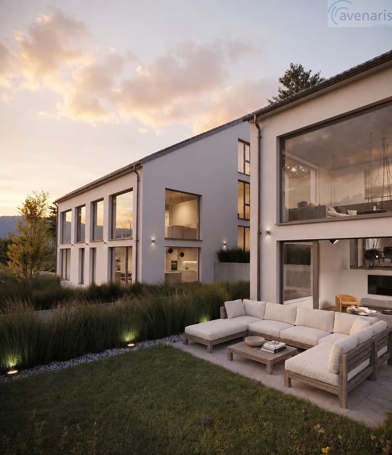 Visualisierung Doppeleinfamilienhaus