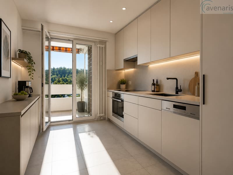 Küche Visualisierung / Visualisation de la cuisine / Kitchen Visualization / Visualizzazione della cucina