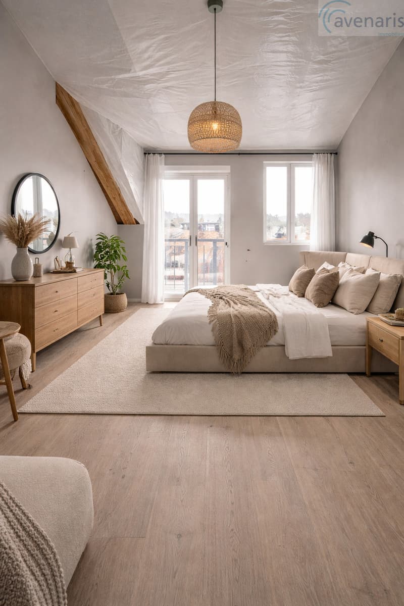 Schlafzimmer Visualisierung