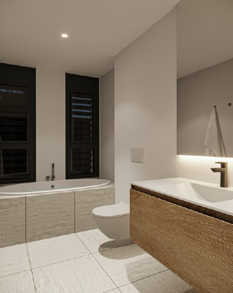 Badezimmer Visualisierung