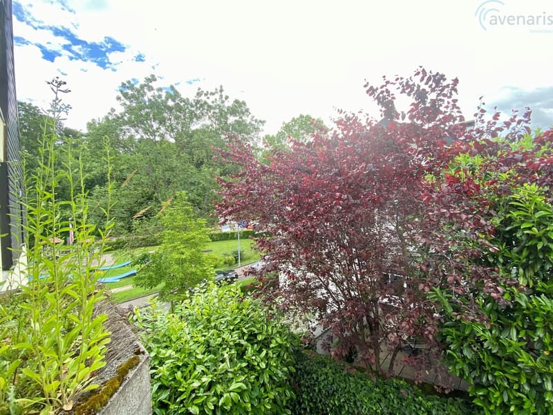 Ausblick Balkon