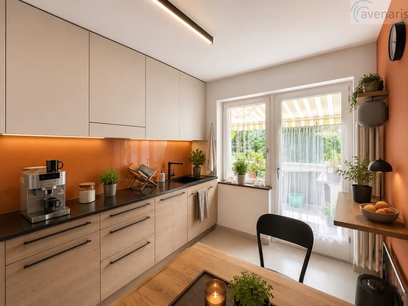 Küche DG-Wohnung Visualisierung