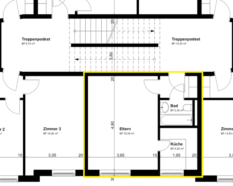 Grundrissplan