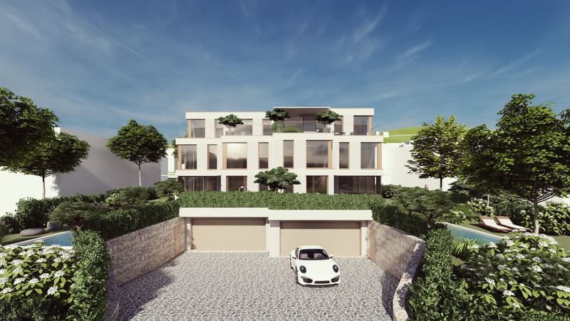 Baustart erfolgt: Neubau: Exklusives 6 1/2-Zimmer-Doppeleinfamilienhaus mit Doppel-Garage an bevorzugter Lage (2)
