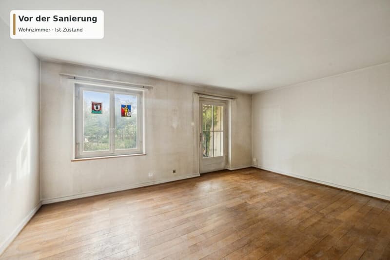 5.5-Zimmer-Reiheneinfamilienhaus mit grossem Garten und bestehender Baubewilligung in Riehen (5)