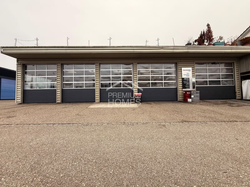 Officina meccanica con lavaggio auto e attrezzatura completa (7)