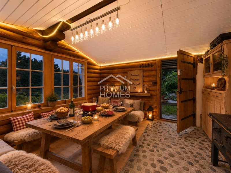 Maison avec vue sur le lac et les Alpes (10)