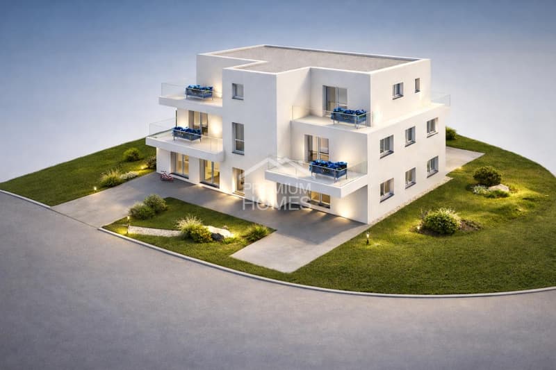 Projet de construction neuve contemporain Dübendorf (1)