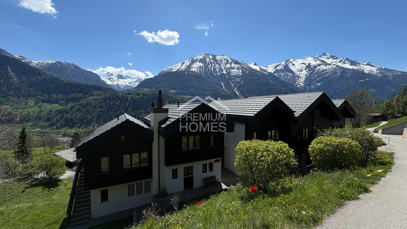 Appartamento alpino incantevole con panorama di montagna (1)