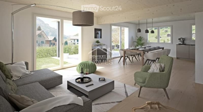 Beautiful single-family house new building where Switzerland began (4)