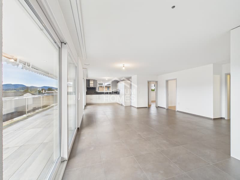 Penthouse avec vue imprenable sur Delémont et les montagnes (7)
