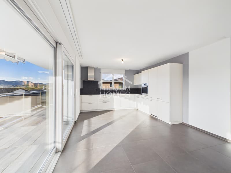 Penthouse avec vue imprenable sur Delémont et les montagnes (5)