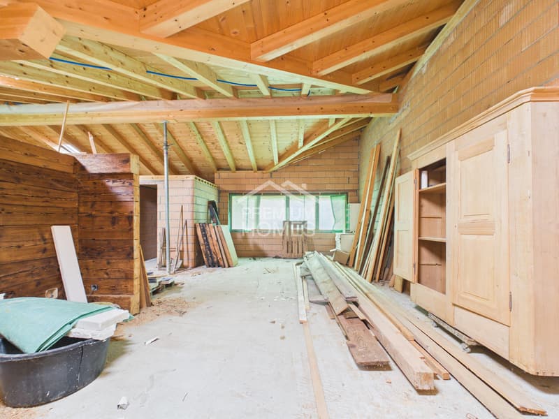 Bergsicht in Wimmis: 2 Parzellen, 3 Wohnungen plus Ausbau (6)