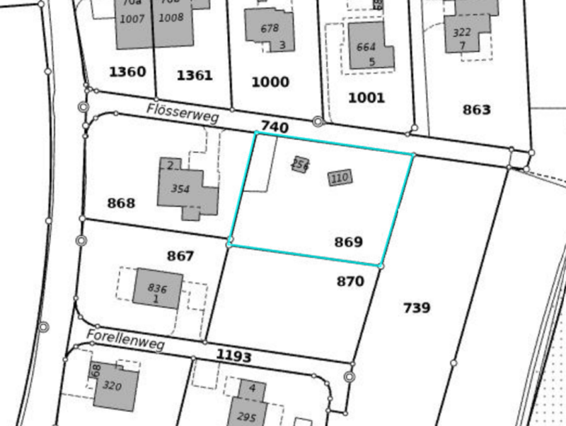 Attractive building land (subdivision possible) - directly on the Rhine with a view of the green (5)