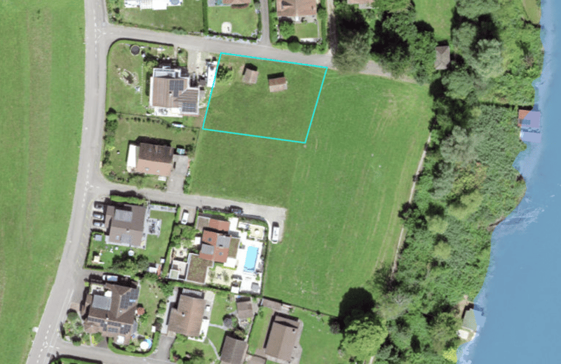 Attractive building land (subdivision possible) - directly on the Rhine with a view of the green (4)