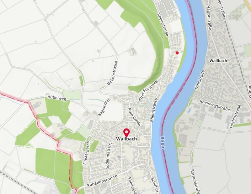 Attractive building land (subdivision possible) - directly on the Rhine with a view of the green (6)