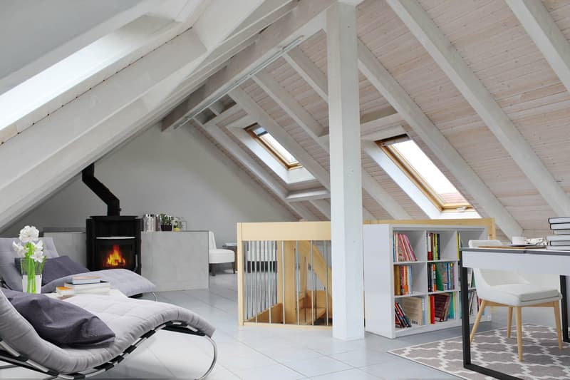 Bellissimo, luminoso appartamento mansardato a maisonnette (6)