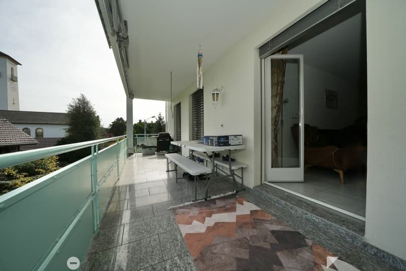Grosser Balkon