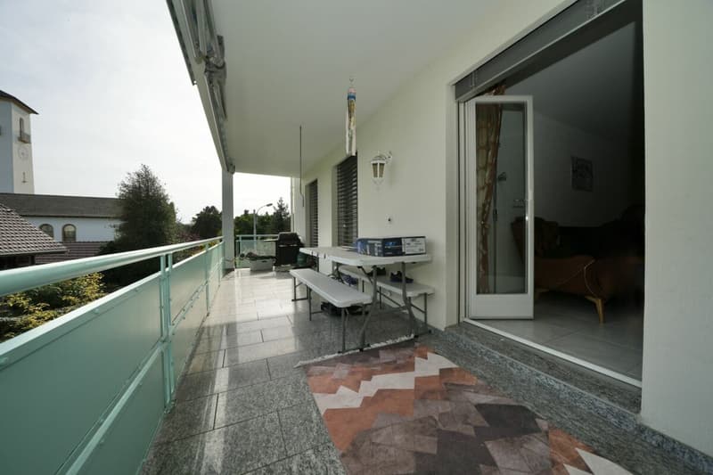 Grosser Balkon