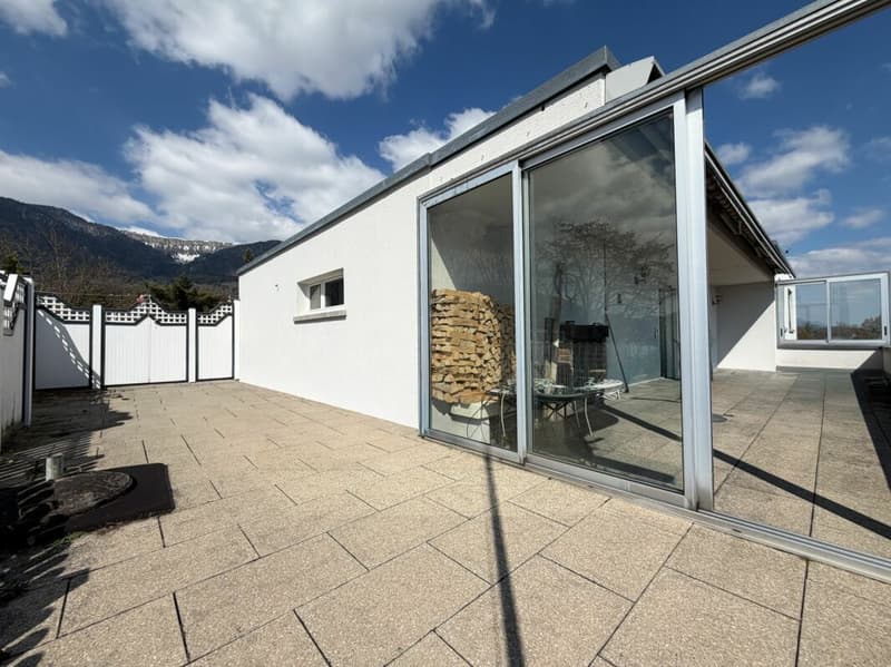 Great attic apartment with panoramic terrace, Alpine view (2)