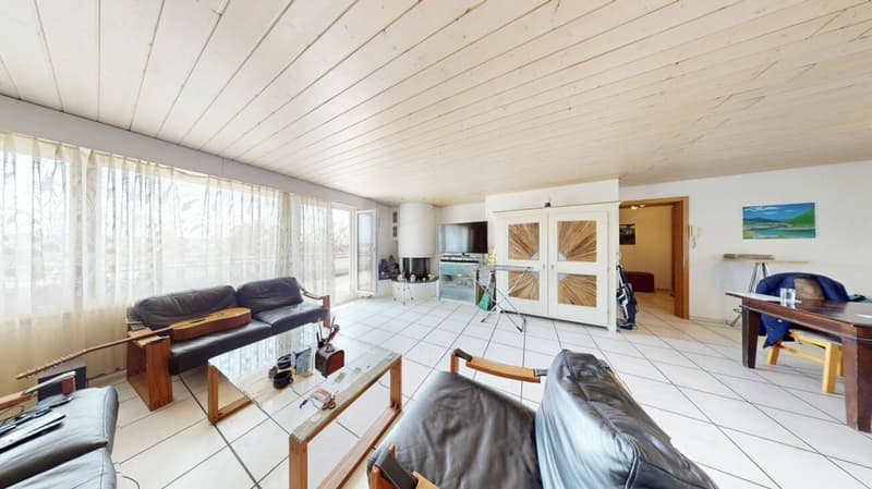 Great attic apartment with panoramic terrace, Alpine view (3)